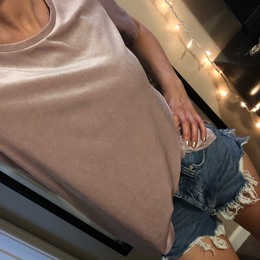 Velvet Pink T Shirt